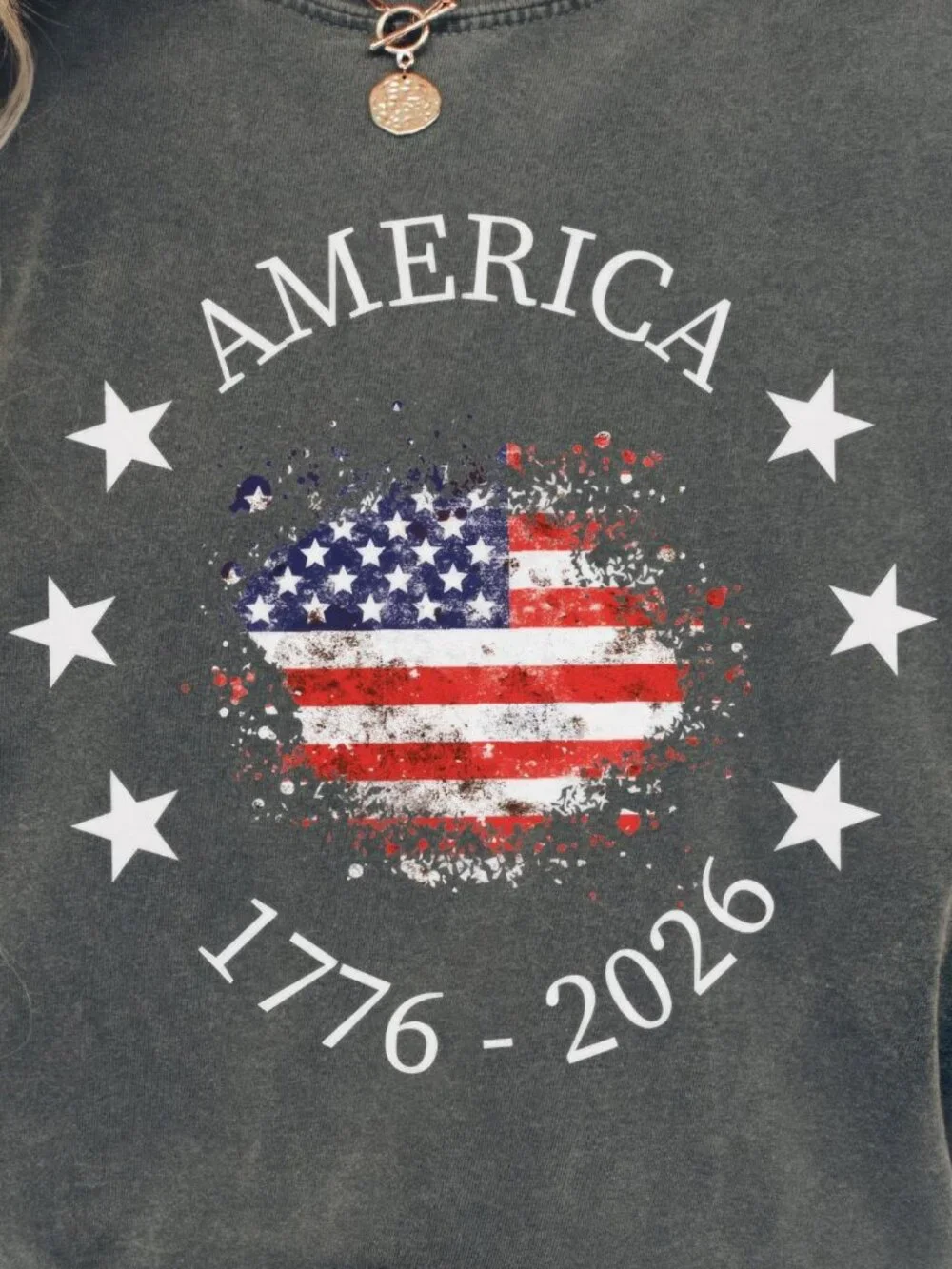 America 250th Anniversary Shirt, Patriotic USA Flag Tee, Independence Day Gift - Picture 3 of 5